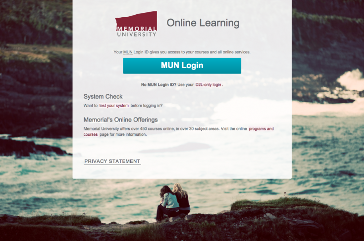 7. Log in to course, Centre for Innovation in Teaching and Learning