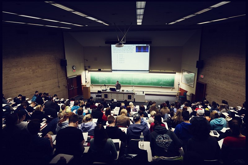 Science building lecture theatre